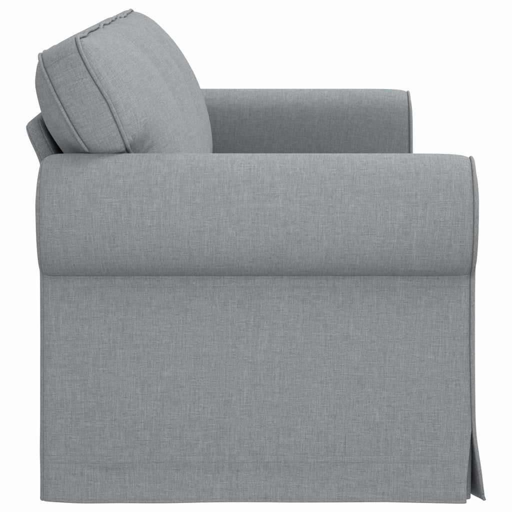 vidaXL Sofa Jasnoszary 215 x 82 x 80 cm tkanina