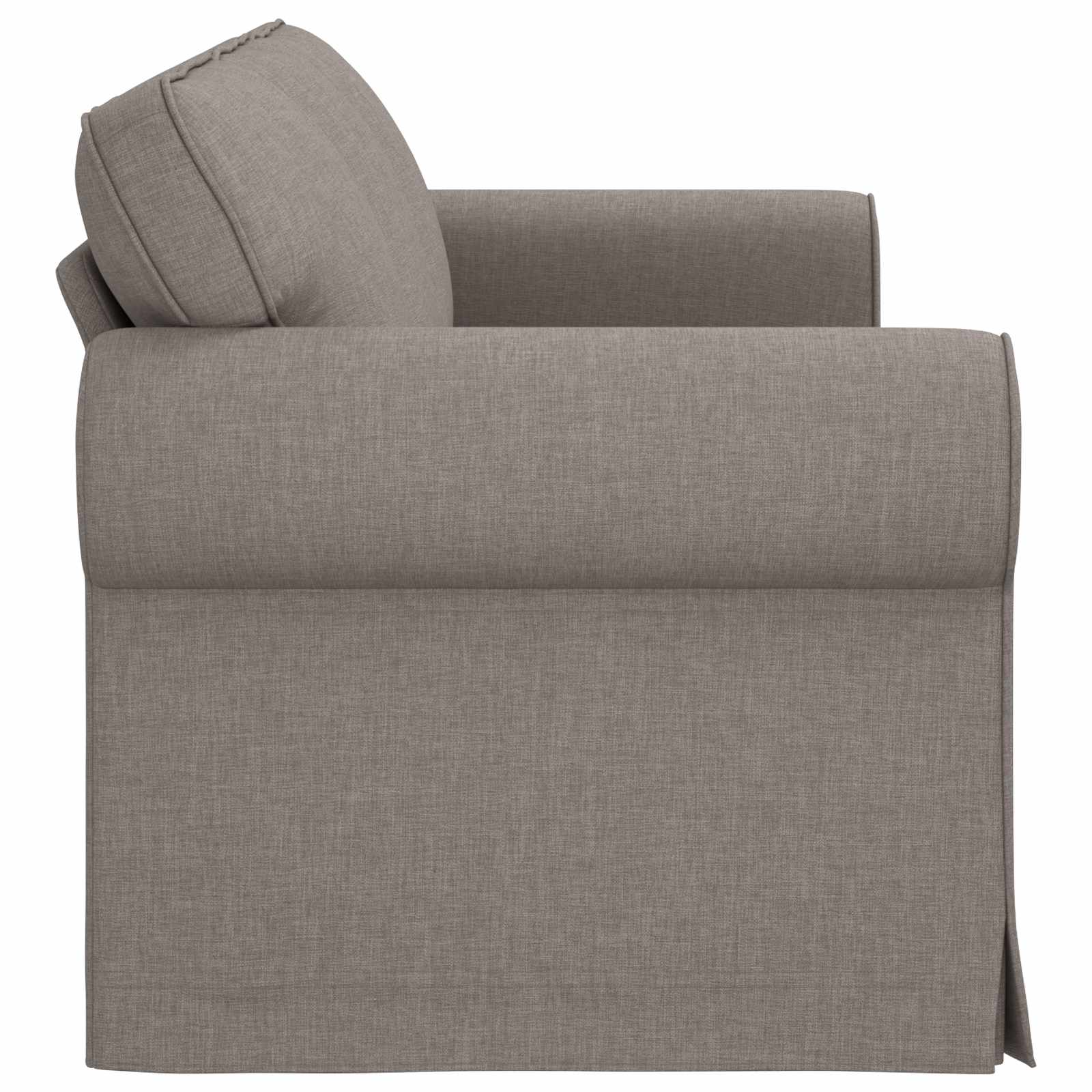 vidaXL Sofa Ciemnoszary 215 x 82 x 80 cm tkanina