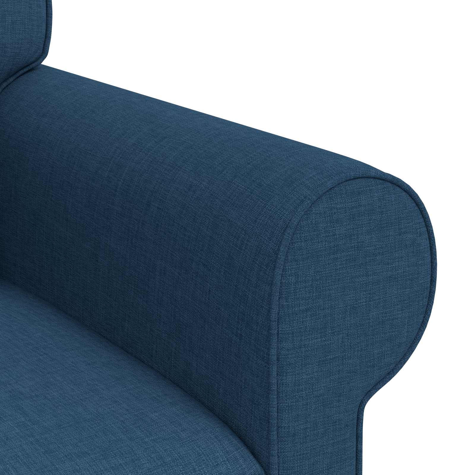 vidaXL Sofa Niebieski 245 x 82 x 80 cm tkanina