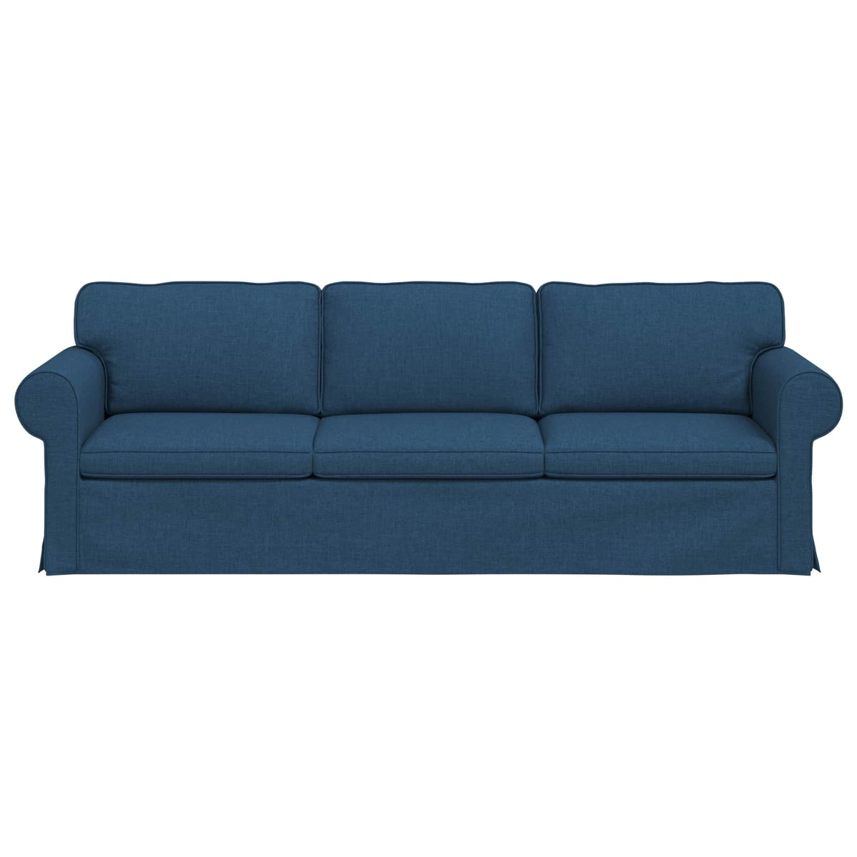 vidaXL Sofa Niebieski 245 x 82 x 80 cm tkanina