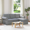 vidaXL Sofa Jasnoszary 195 x 138 x 80 cm tkanina