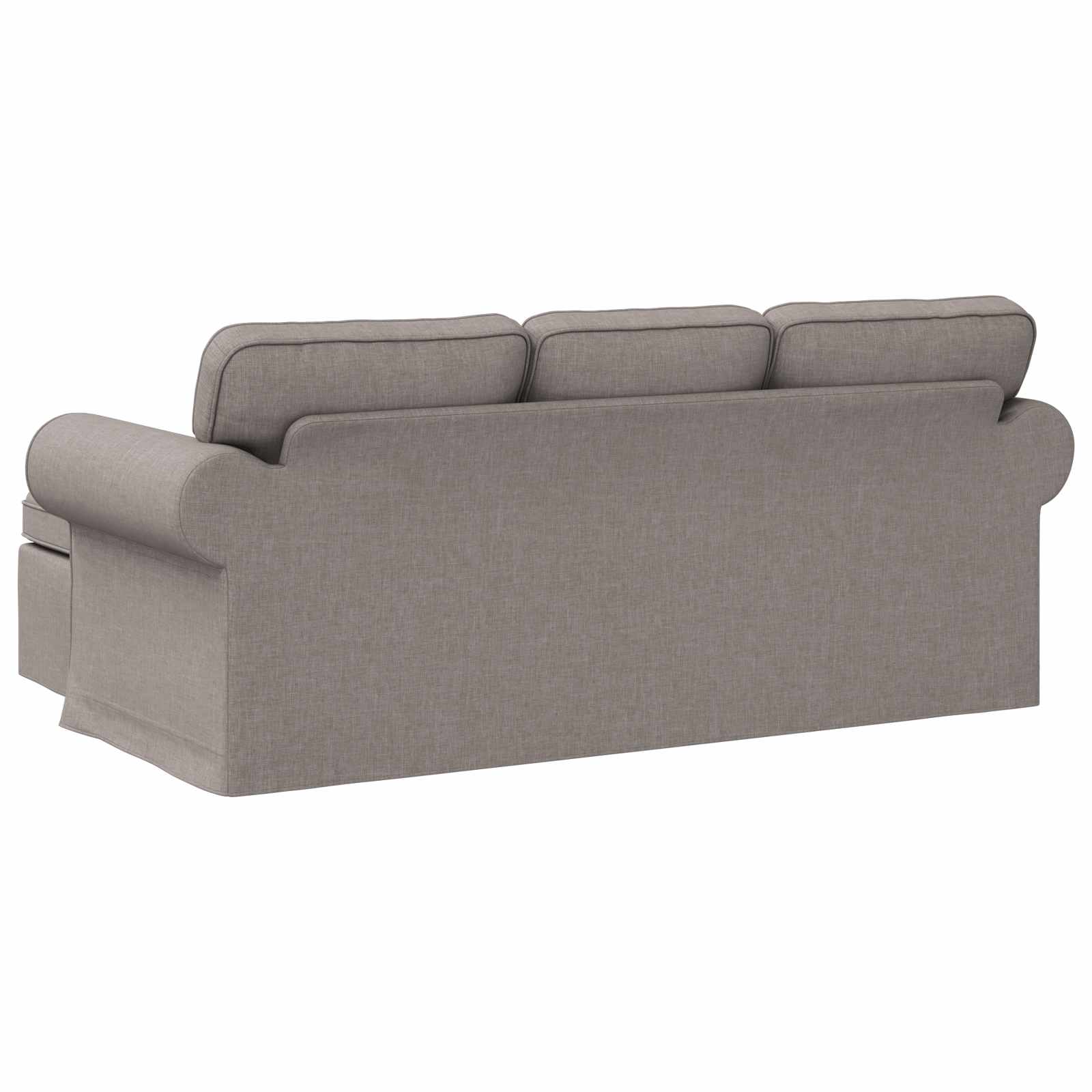 vidaXL Sofa Ciemnoszary 195 x 138 x 80 cm tkanina