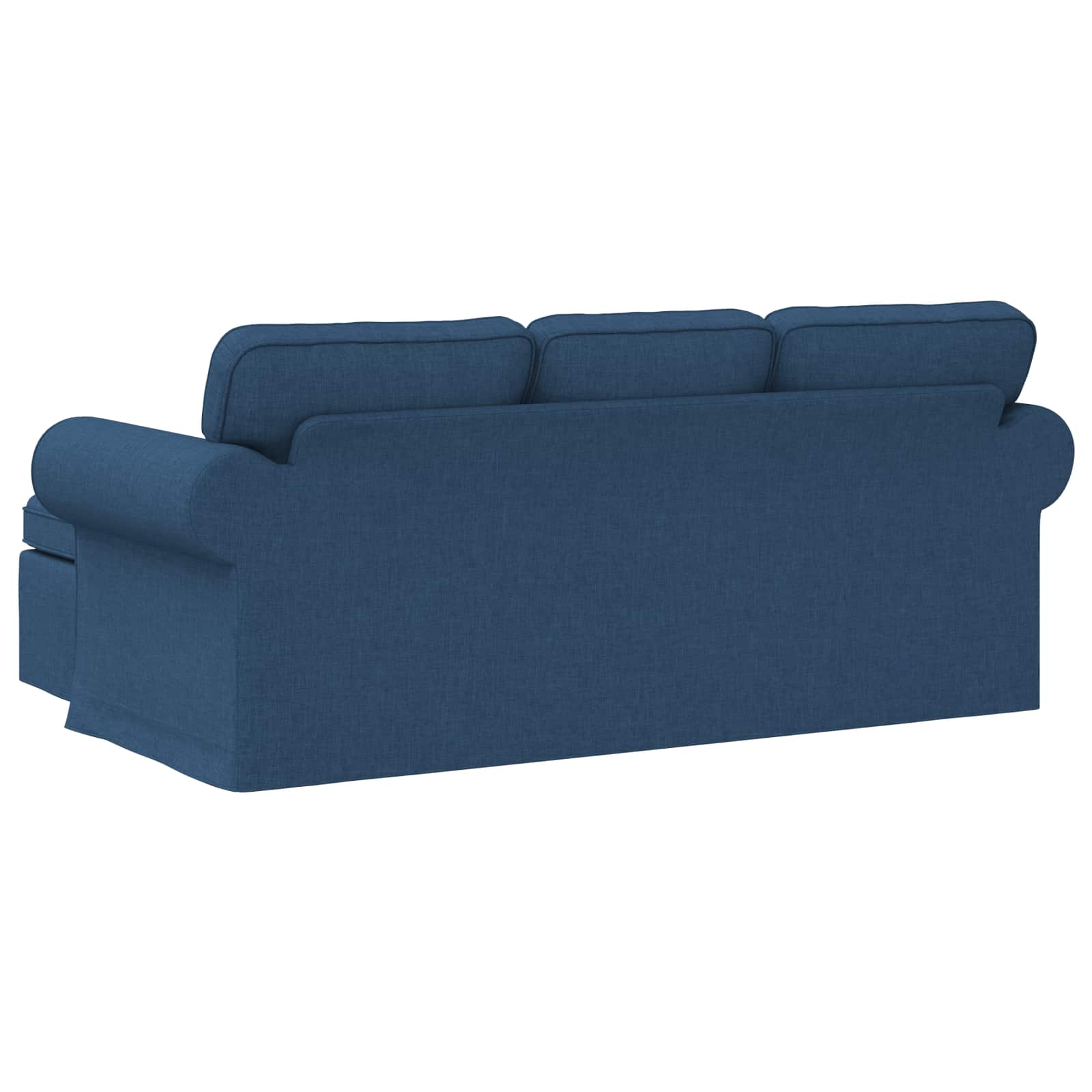 vidaXL Sofa Niebieski 195 x 138 x 80 cm tkanina