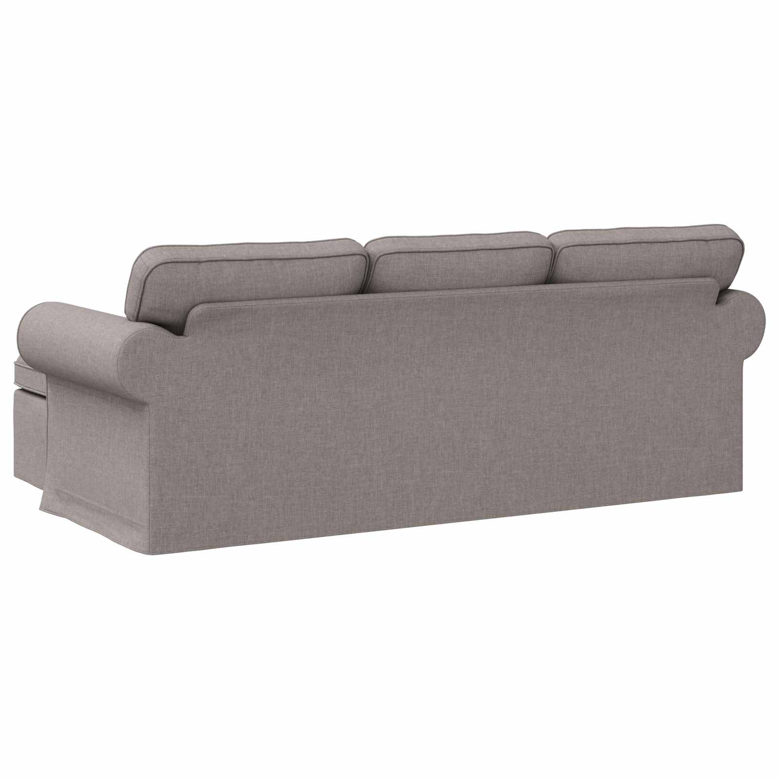 vidaXL Sofa Ciemnoszary 245 x 138 x 80 cm tkanina