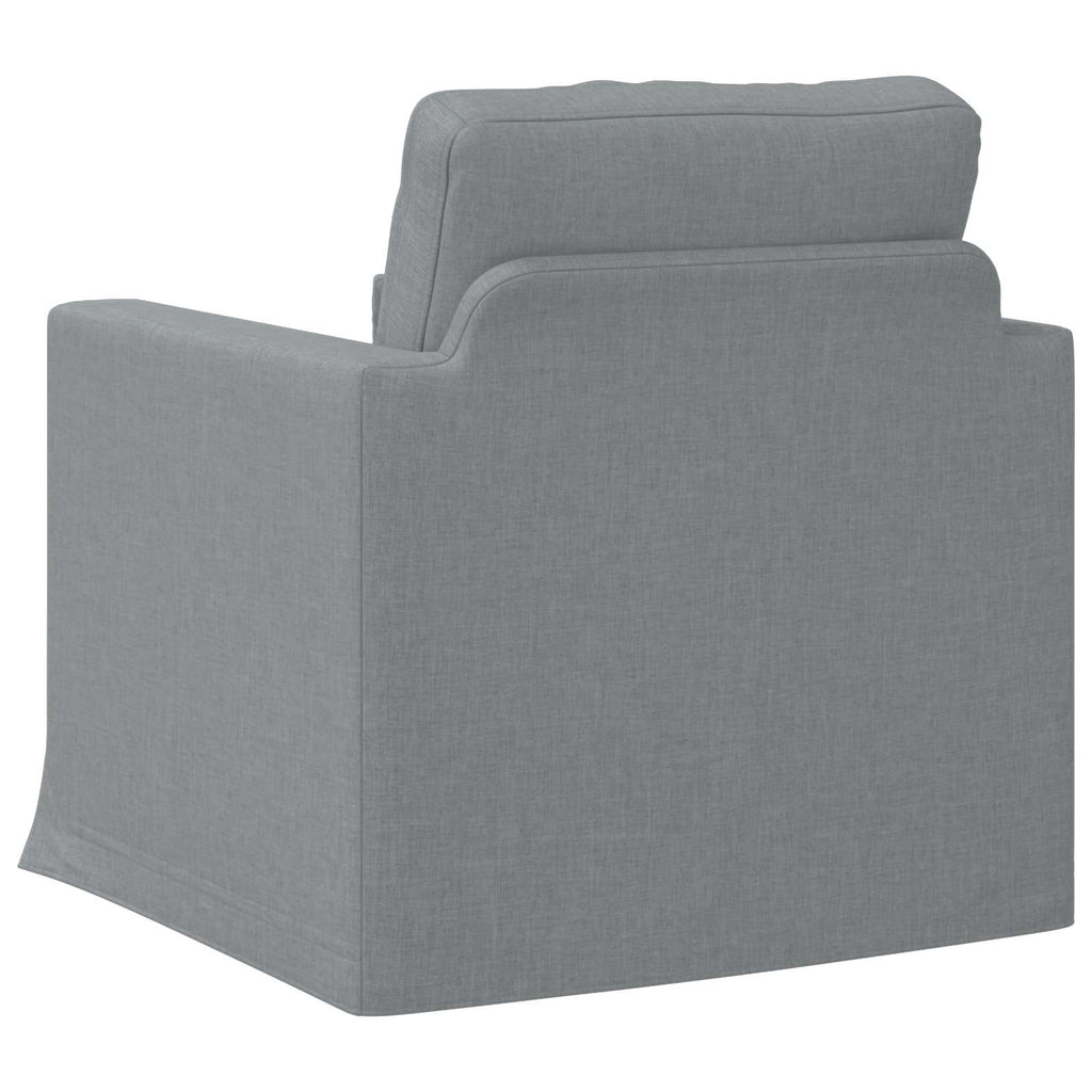 vidaXL Sofa Jasnoszary 78 x 78 x 80 cm tkanina