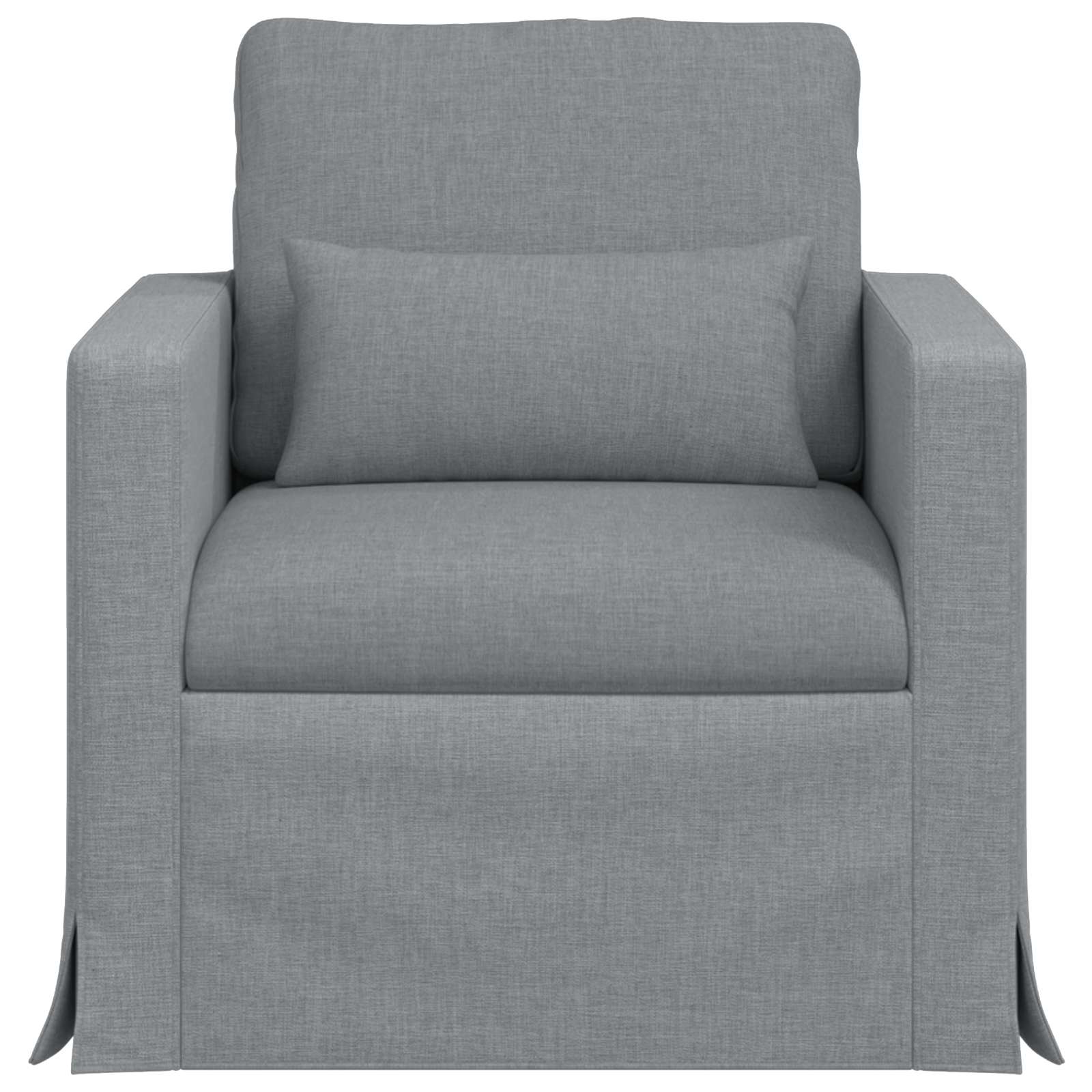 vidaXL Sofa Jasnoszary 78 x 78 x 80 cm tkanina