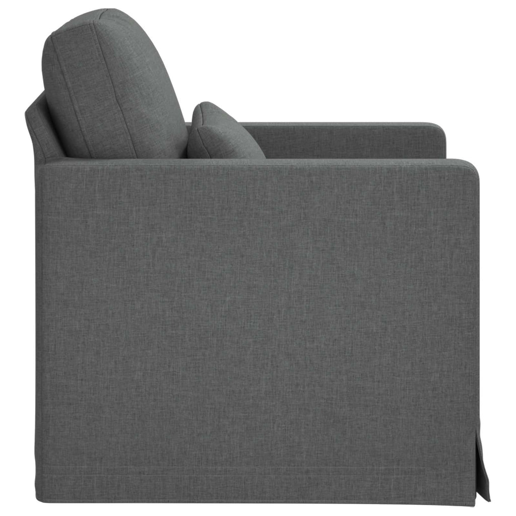 vidaXL Sofa Ciemnoszary 78 x 78 x 80 cm tkanina