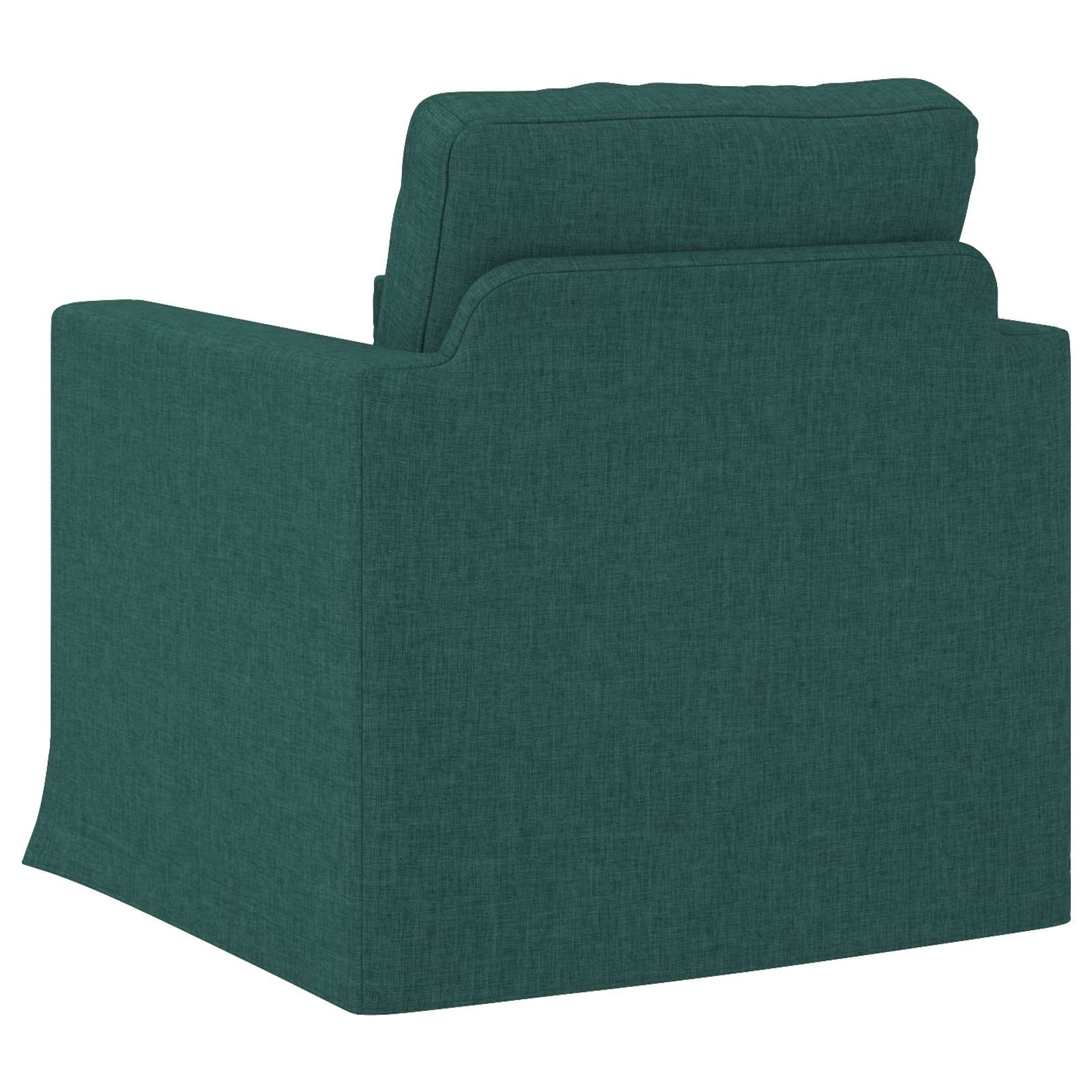 vidaXL Sofa Ciemna zieleń 78 x 78 x 80 cm tkanina
