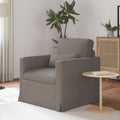 vidaXL Sofa Ciemnoszary 78 x 78 x 80 cm tkanina