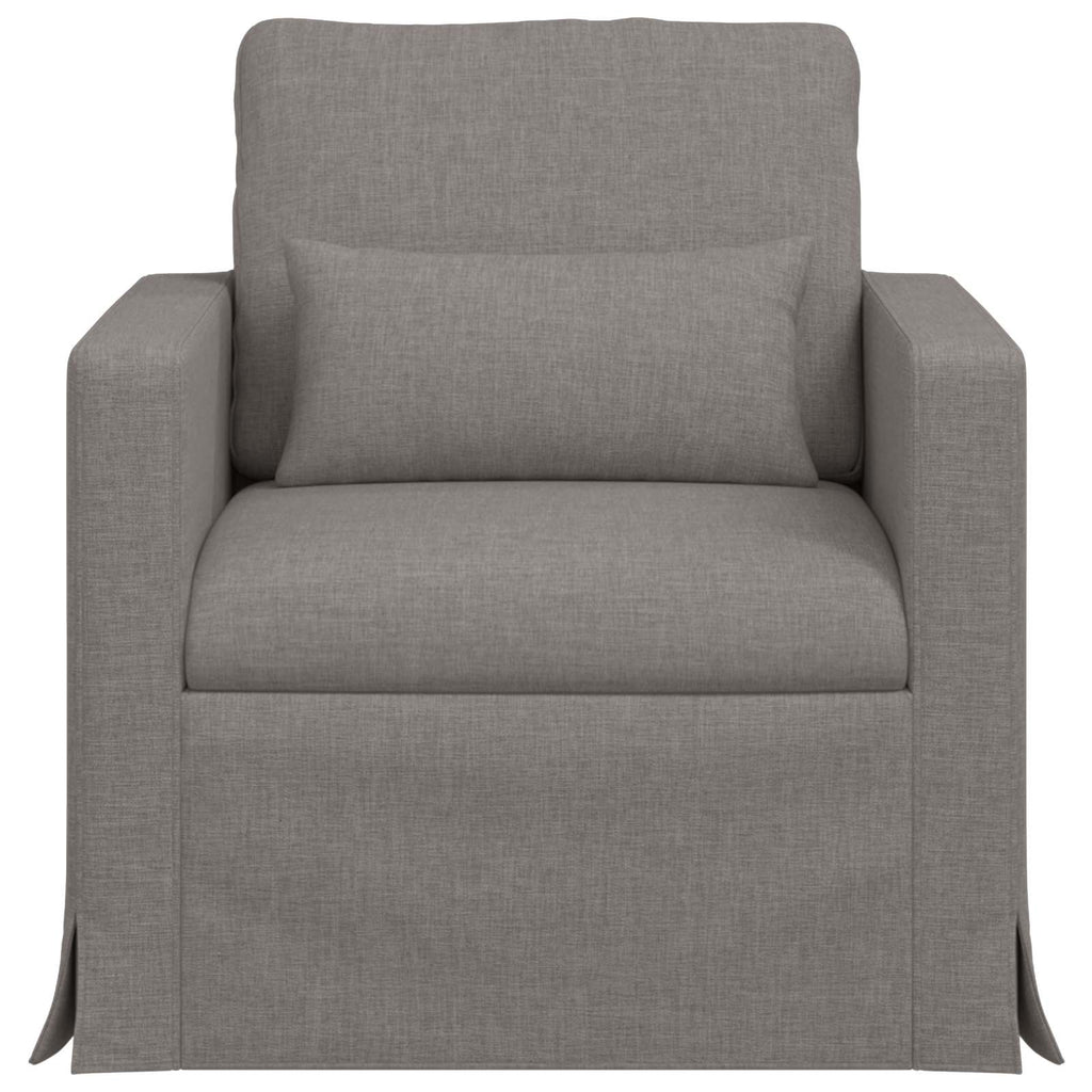 vidaXL Sofa Ciemnoszary 78 x 78 x 80 cm tkanina