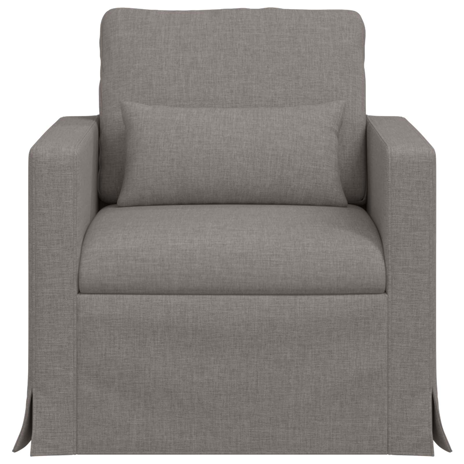 vidaXL Sofa Ciemnoszary 78 x 78 x 80 cm tkanina