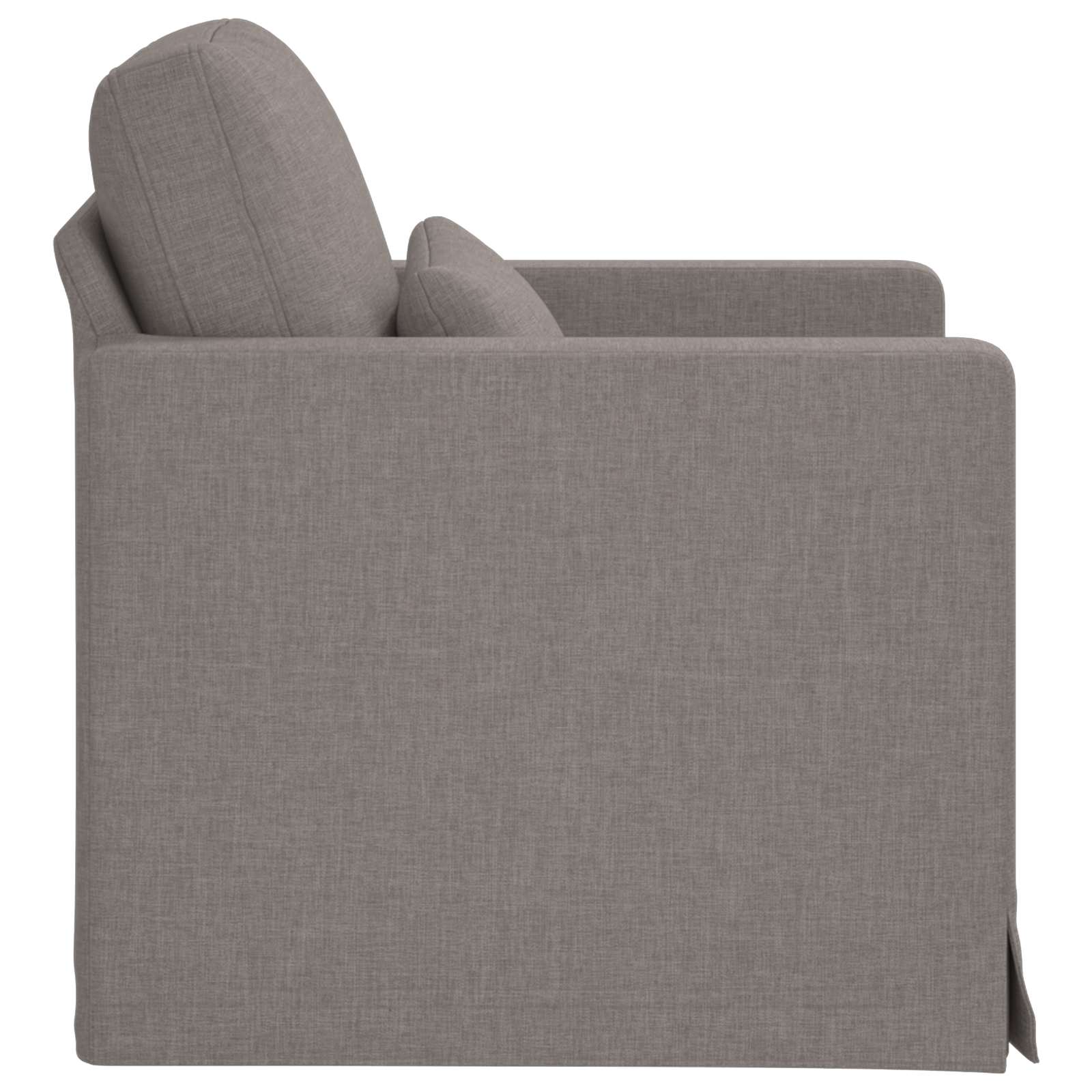 vidaXL Sofa Ciemnoszary 78 x 78 x 80 cm tkanina