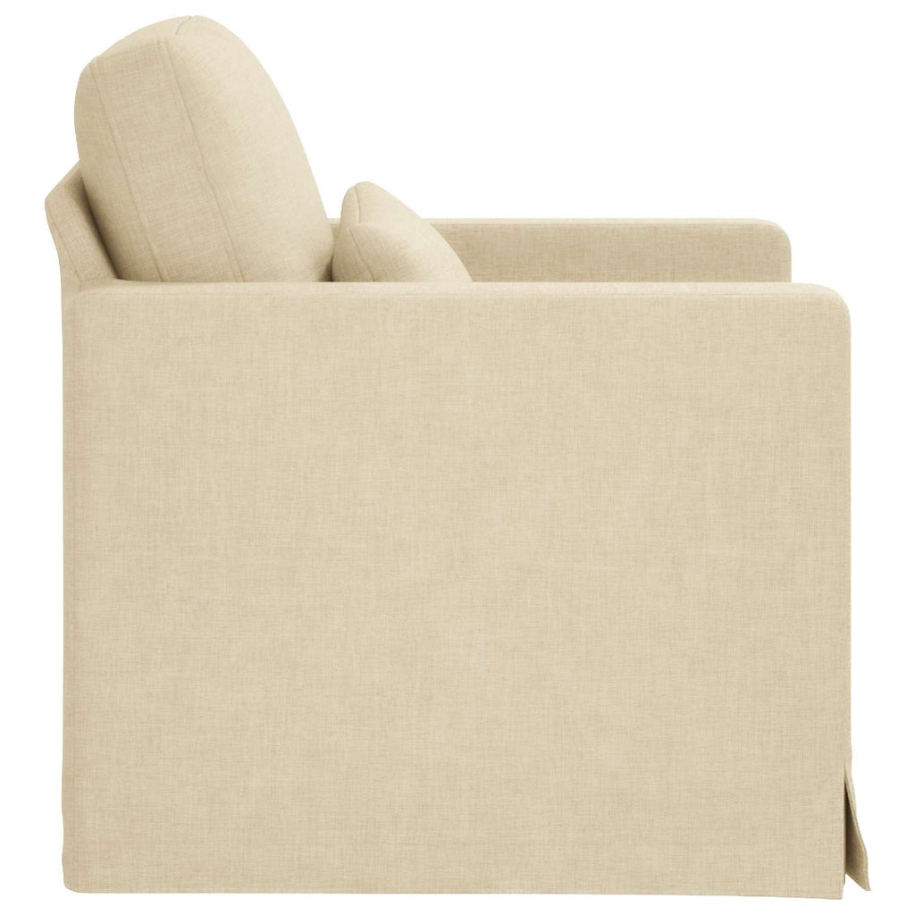 vidaXL Sofa Kremowy 78 x 78 x 80 cm tkanina