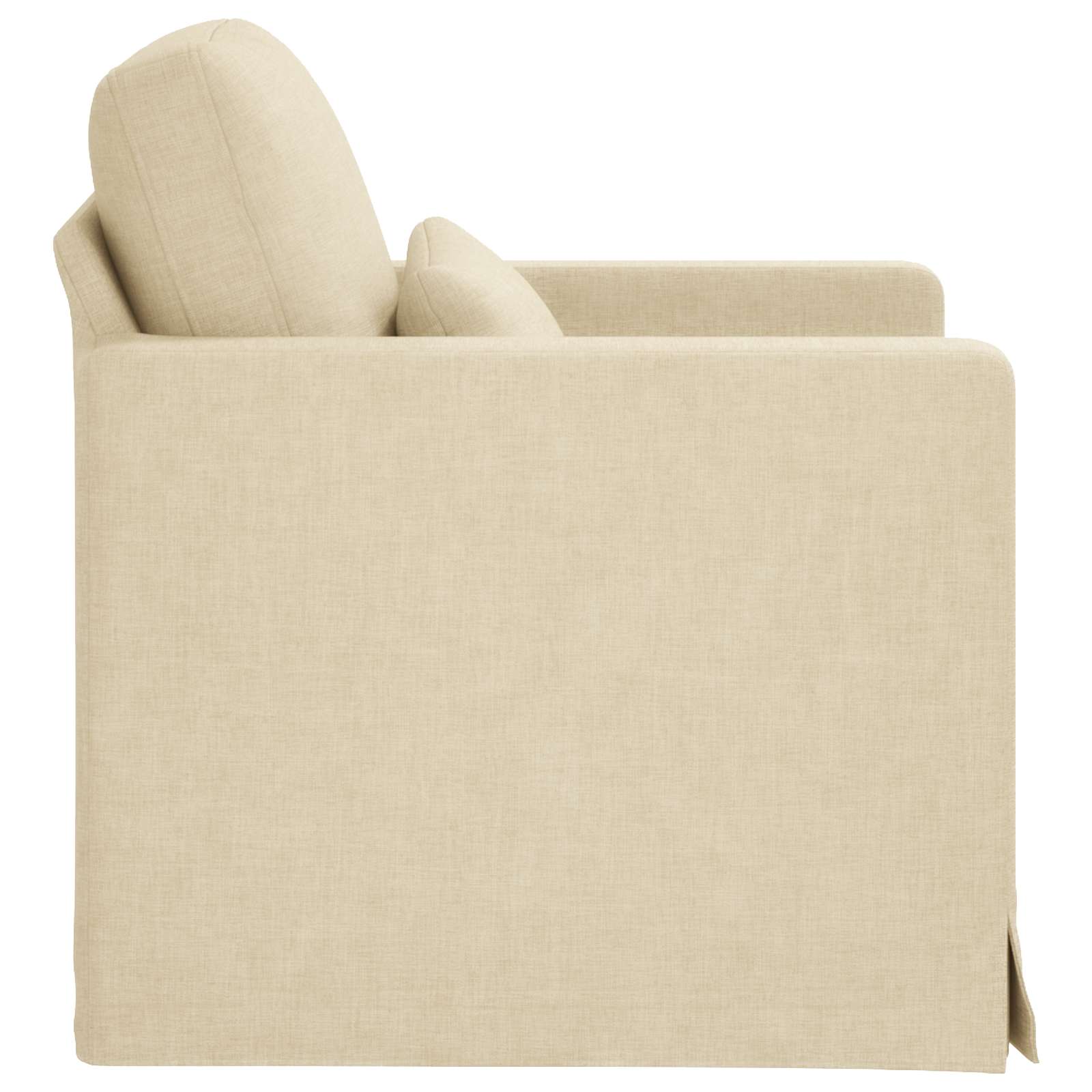vidaXL Sofa Kremowy 78 x 78 x 80 cm tkanina