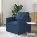 vidaXL Sofa Niebieski 78 x 78 x 80 cm tkanina