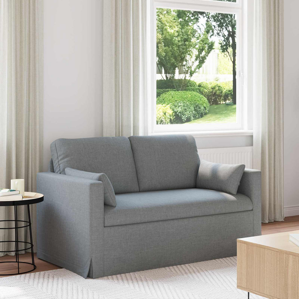 vidaXL Sofa Jasnoszary 139 x 78 x 80 cm tkanina