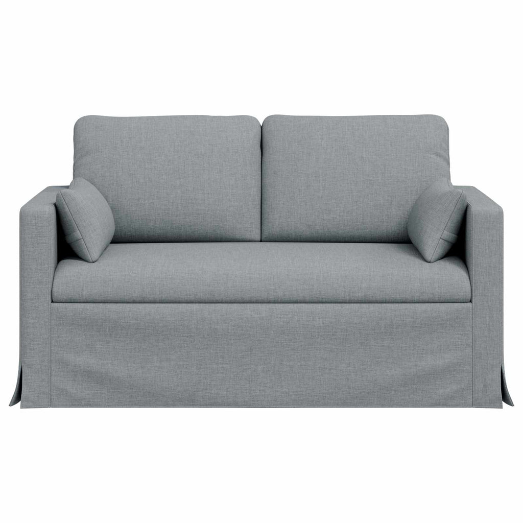 vidaXL Sofa Jasnoszary 139 x 78 x 80 cm tkanina