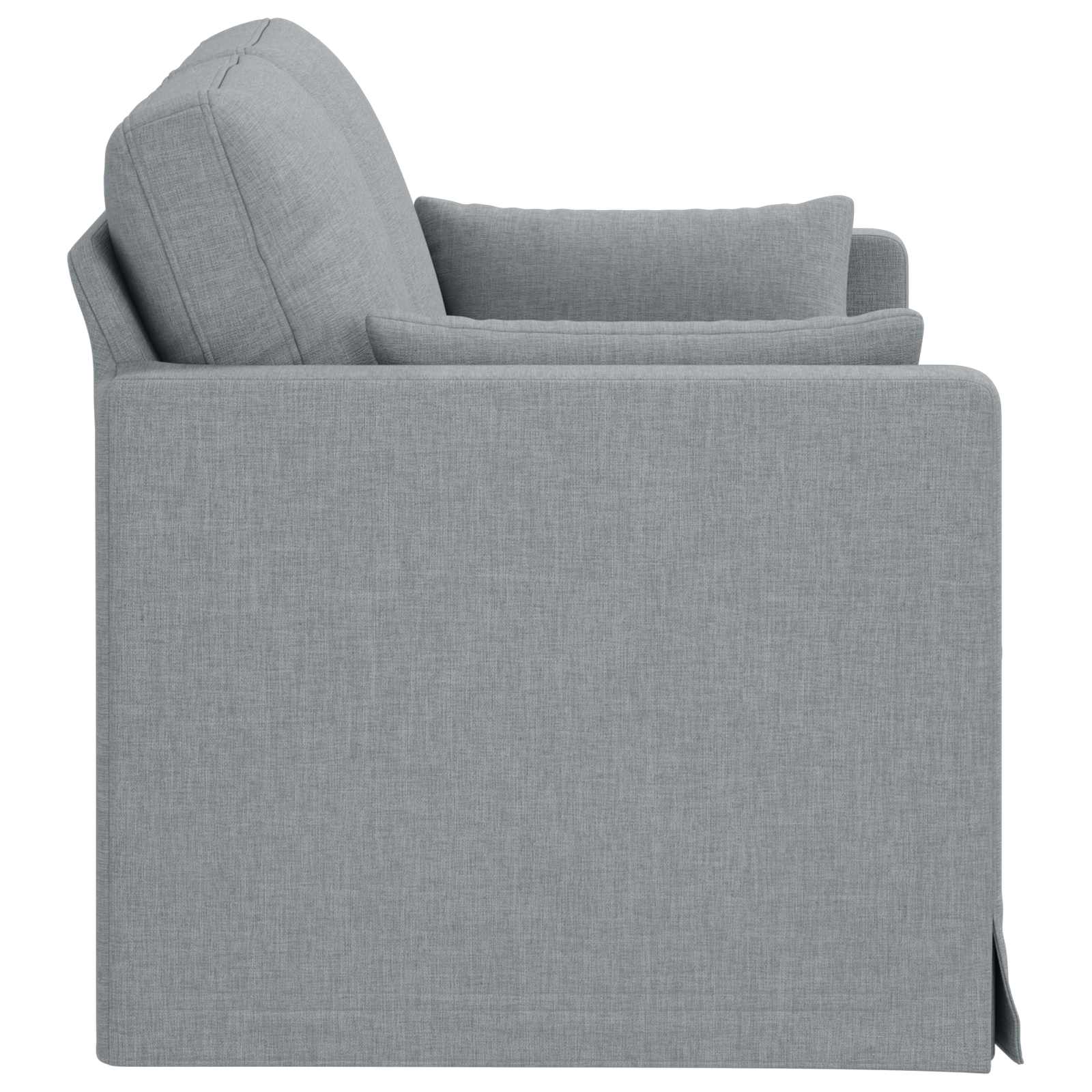 vidaXL Sofa Jasnoszary 139 x 78 x 80 cm tkanina