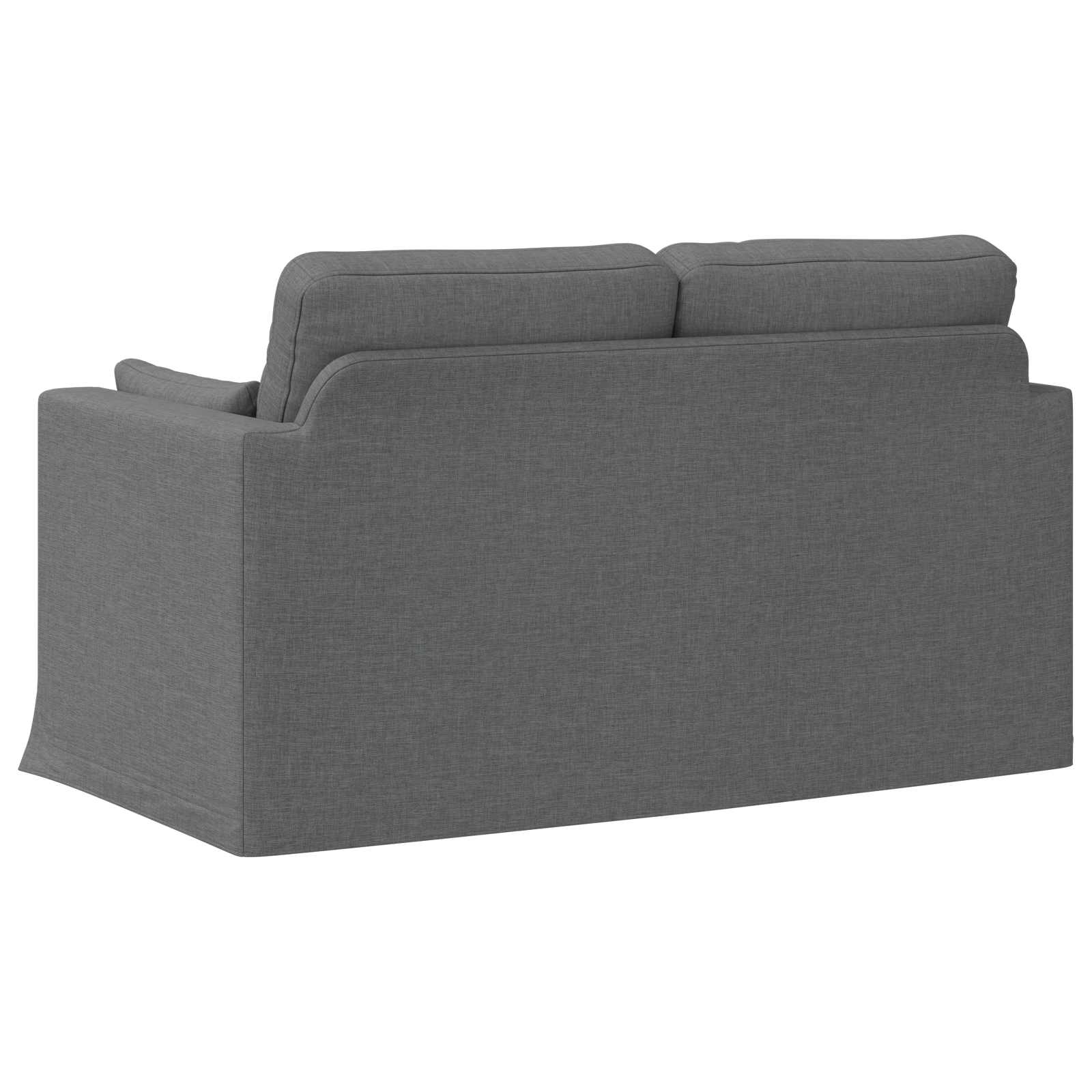 vidaXL Sofa Ciemnoszary 139 x 78 x 80 cm tkanina
