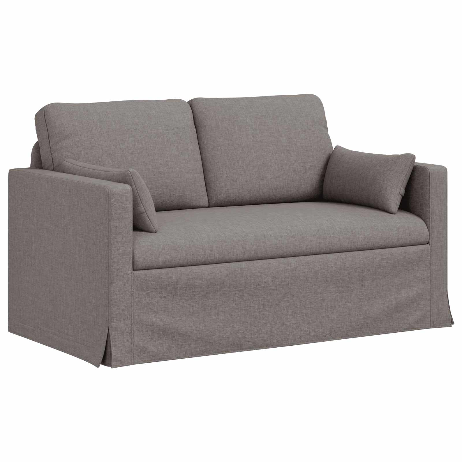 vidaXL Sofa Ciemnoszary 139 x 78 x 80 cm tkanina
