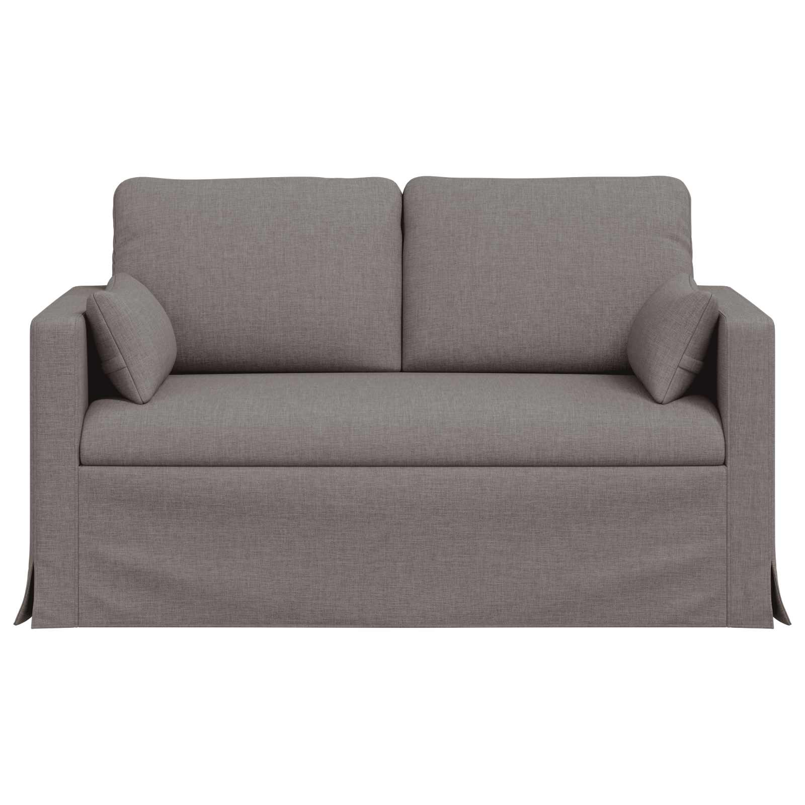 vidaXL Sofa Ciemnoszary 139 x 78 x 80 cm tkanina