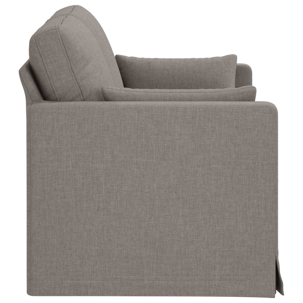 vidaXL Sofa Ciemnoszary 139 x 78 x 80 cm tkanina