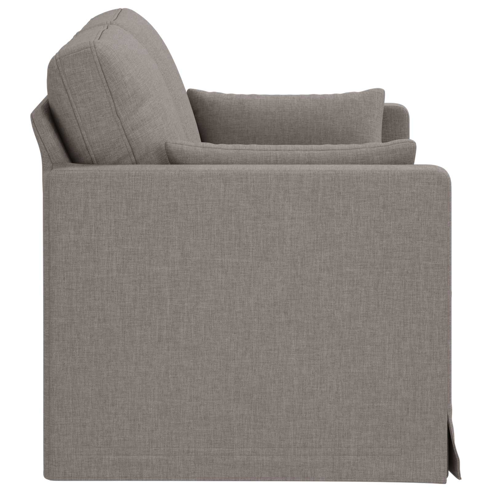 vidaXL Sofa Ciemnoszary 139 x 78 x 80 cm tkanina