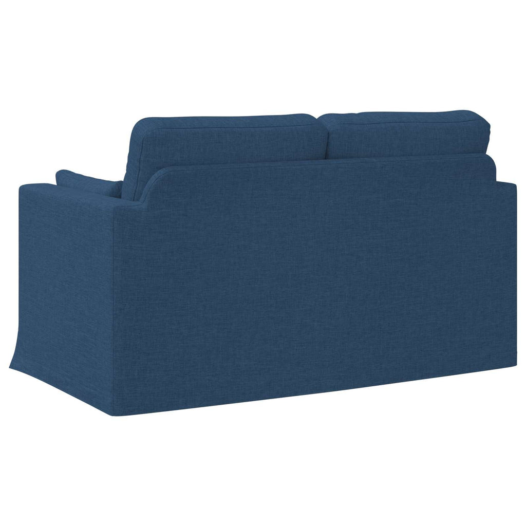 vidaXL Sofa Niebieski 139 x 78 x 80 cm tkanina