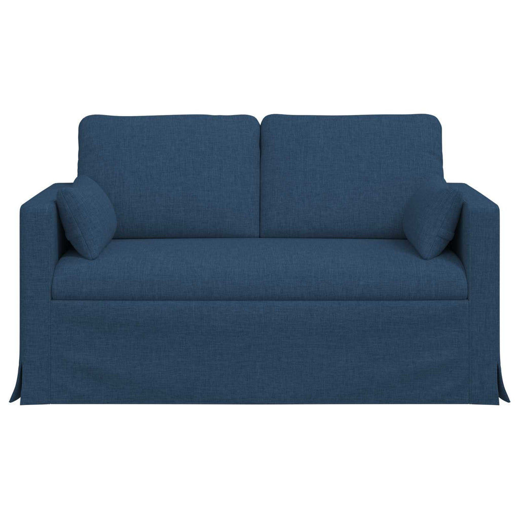 vidaXL Sofa Niebieski 139 x 78 x 80 cm tkanina