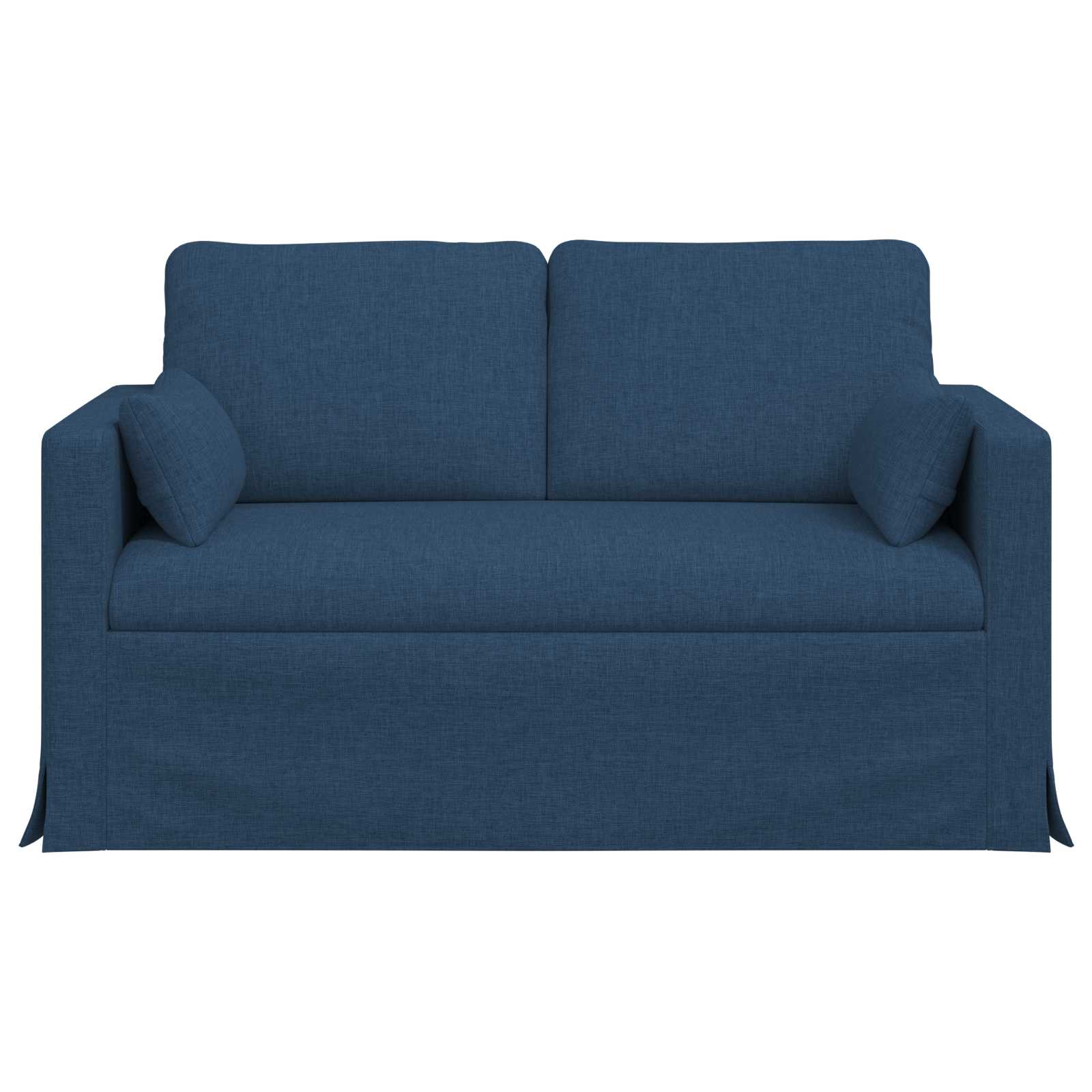 vidaXL Sofa Niebieski 139 x 78 x 80 cm tkanina