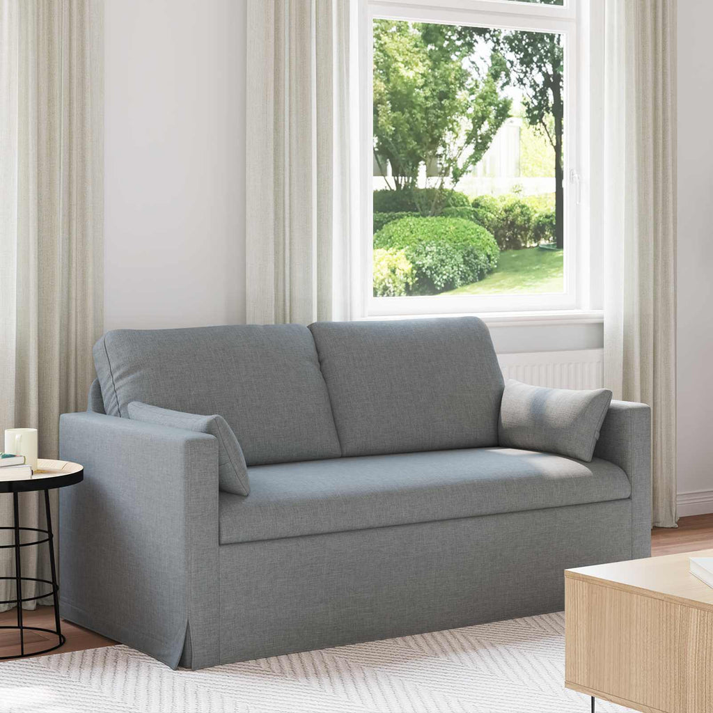vidaXL Sofa Jasnoszary 158 x 78 x 80 cm tkanina