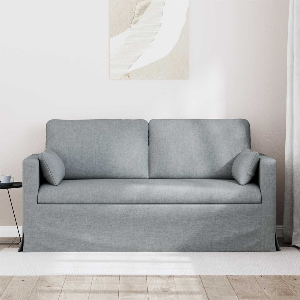 vidaXL Sofa Jasnoszary 158 x 78 x 80 cm tkanina
