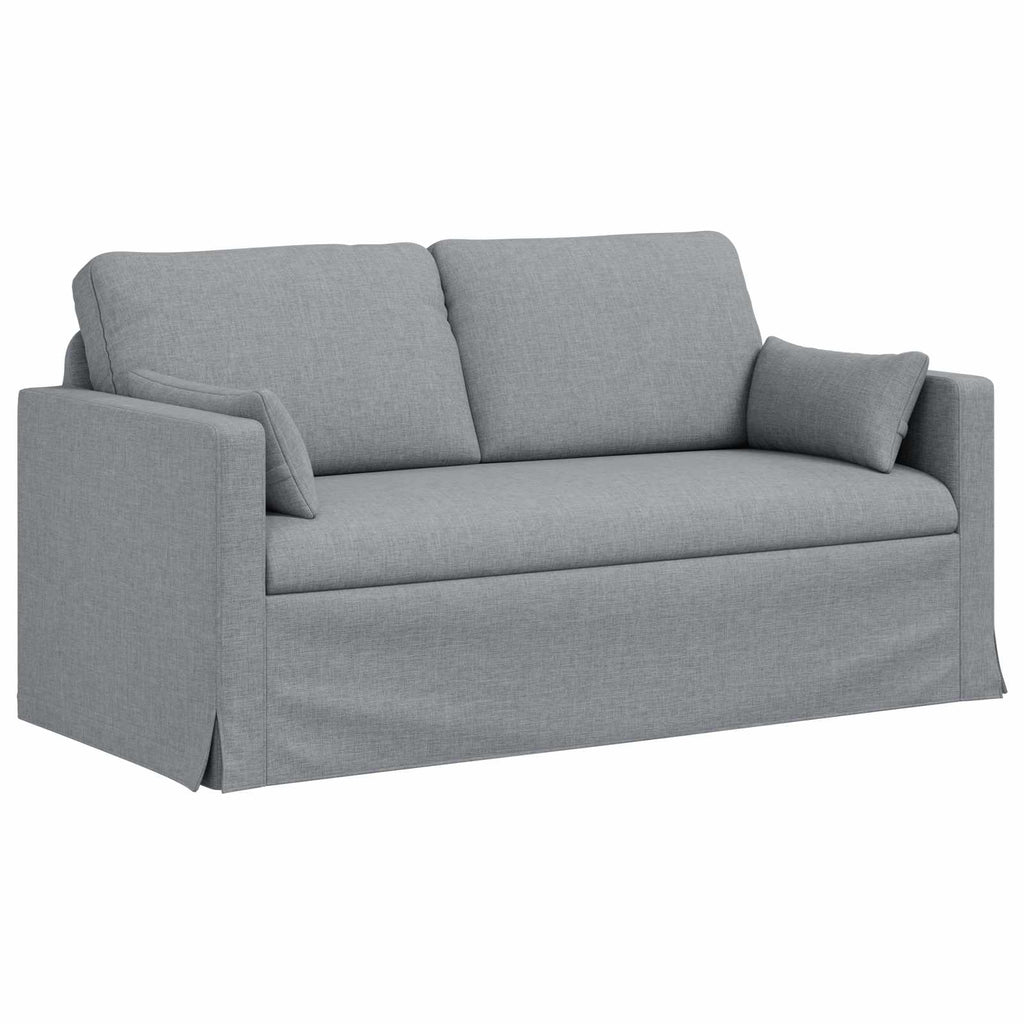 vidaXL Sofa Jasnoszary 158 x 78 x 80 cm tkanina