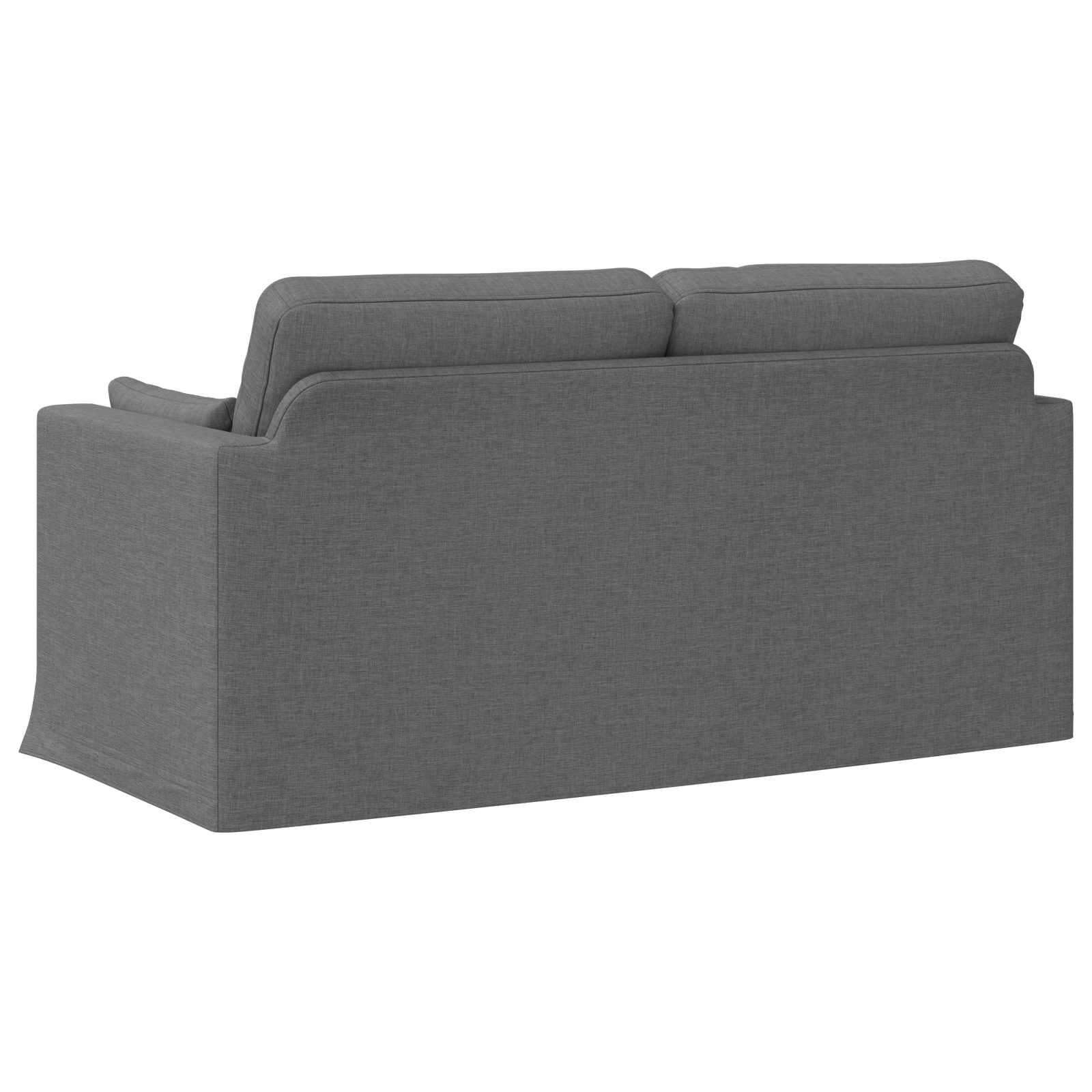 vidaXL Sofa Ciemnoszary 158 x 78 x 80 cm tkanina