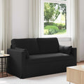 vidaXL Sofa Czarny 158 x 78 x 80 cm tkanina