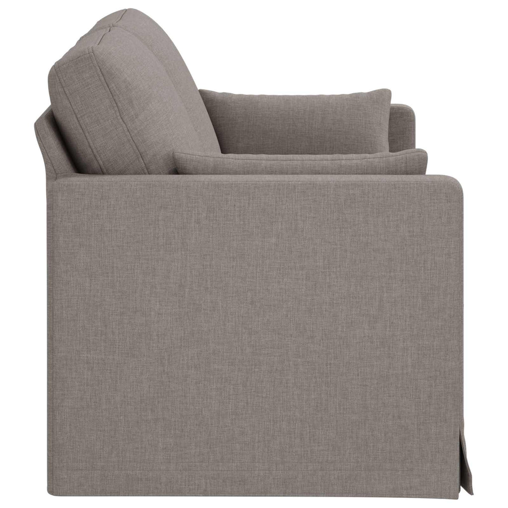 vidaXL Sofa Ciemnoszary 158 x 78 x 80 cm tkanina