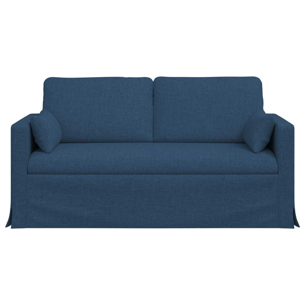 vidaXL Sofa Niebieski 158 x 78 x 80 cm tkanina