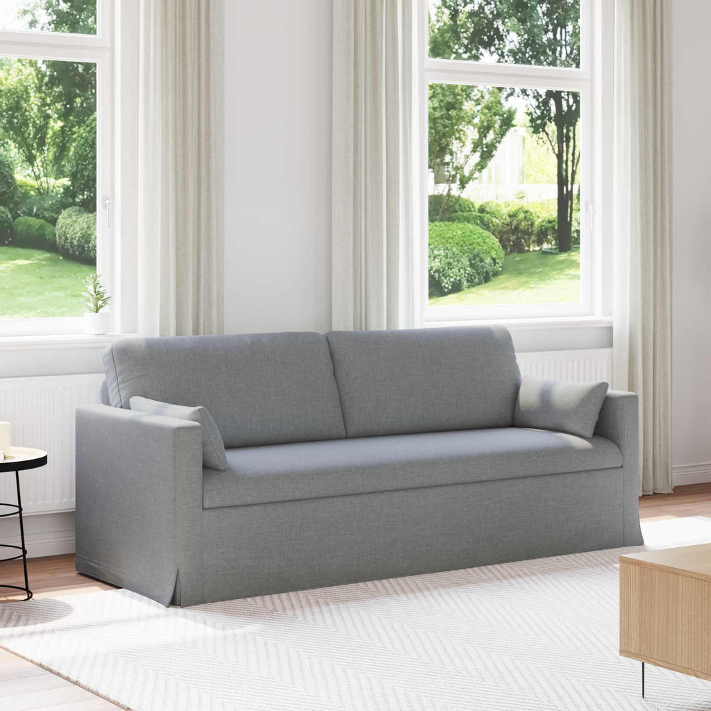 vidaXL Sofa Jasnoszary 78 x 78 x 80 cm tkanina