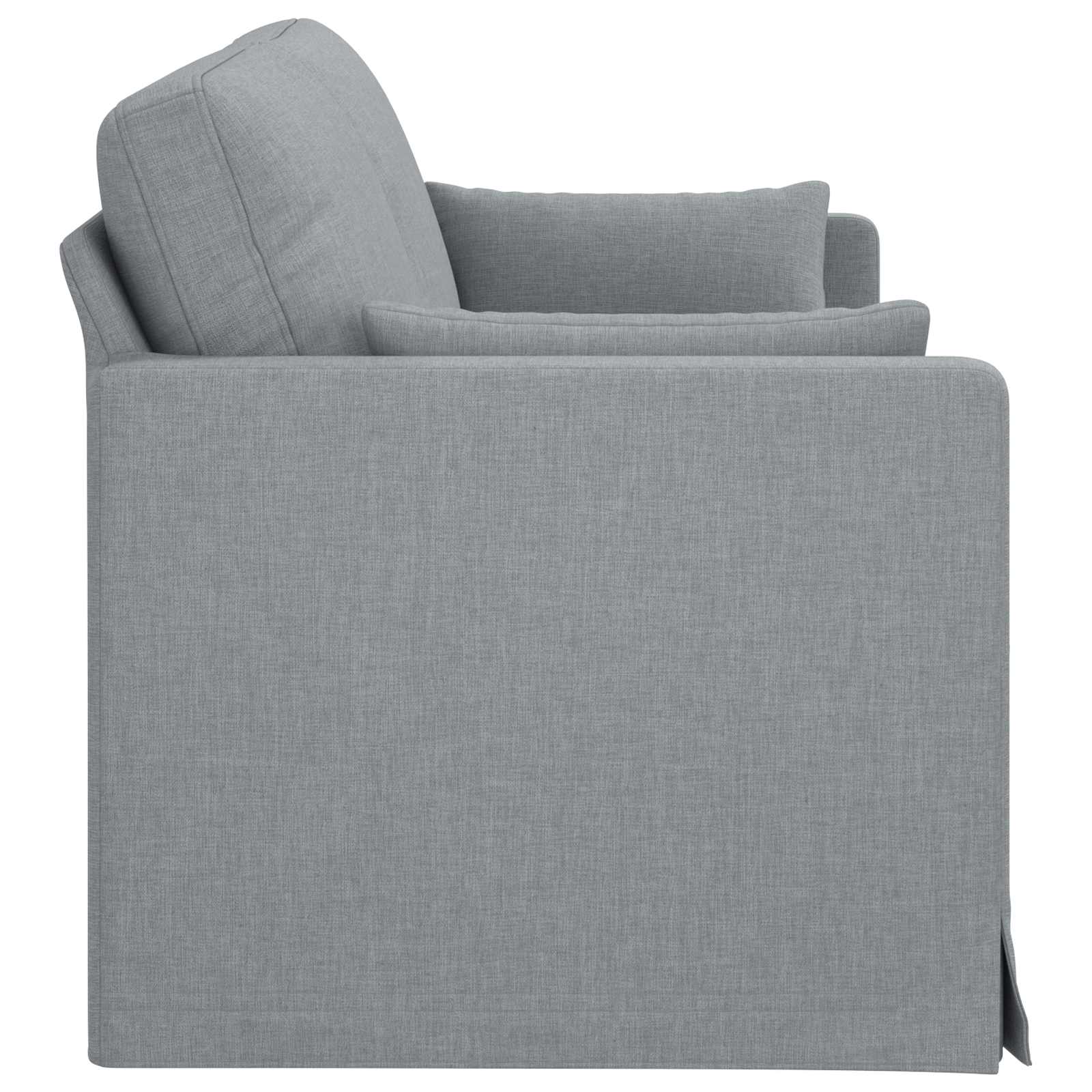 vidaXL Sofa Jasnoszary 78 x 78 x 80 cm tkanina
