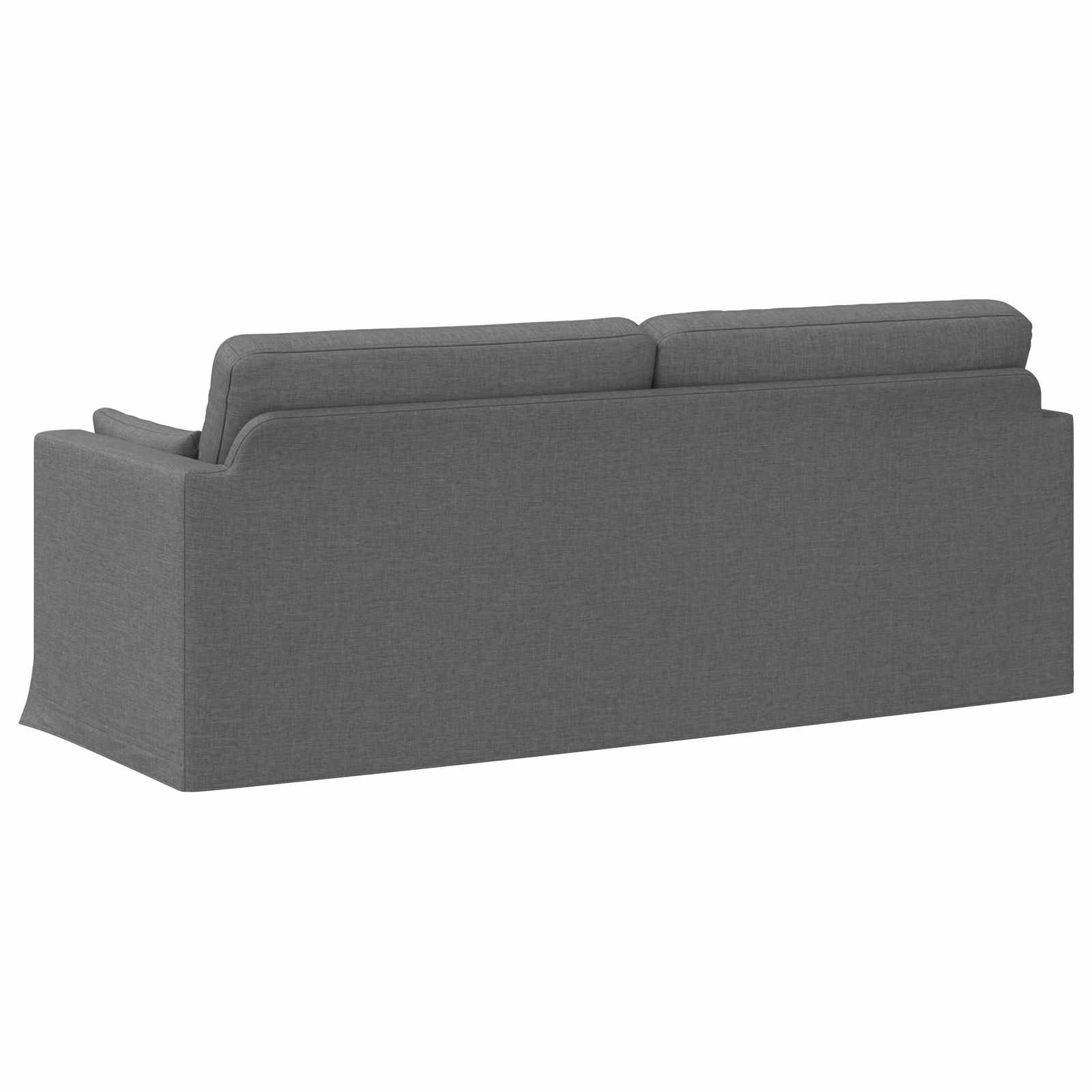 vidaXL Sofa Ciemnoszary 198 x 78 x 80 cm tkanina