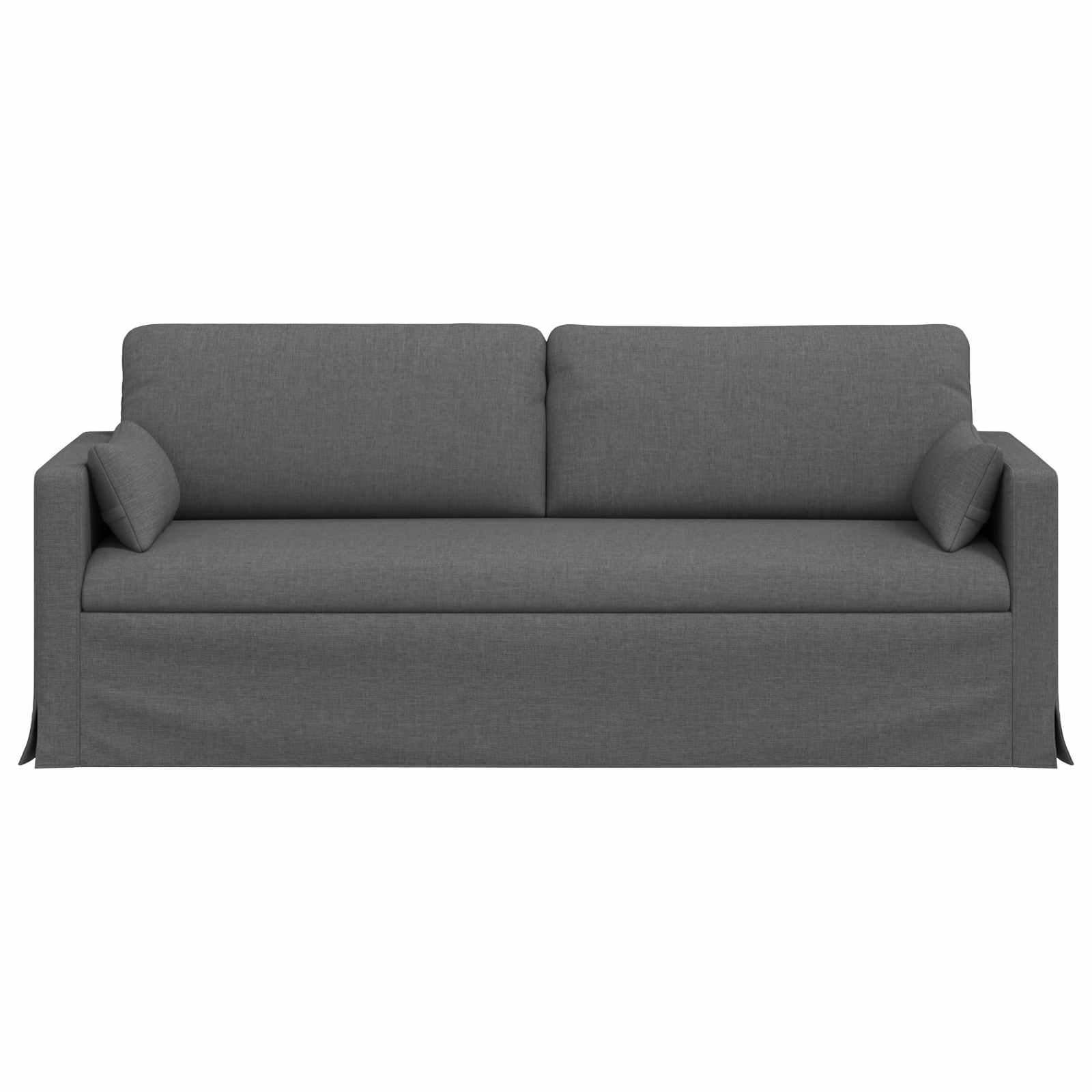 vidaXL Sofa Ciemnoszary 198 x 78 x 80 cm tkanina