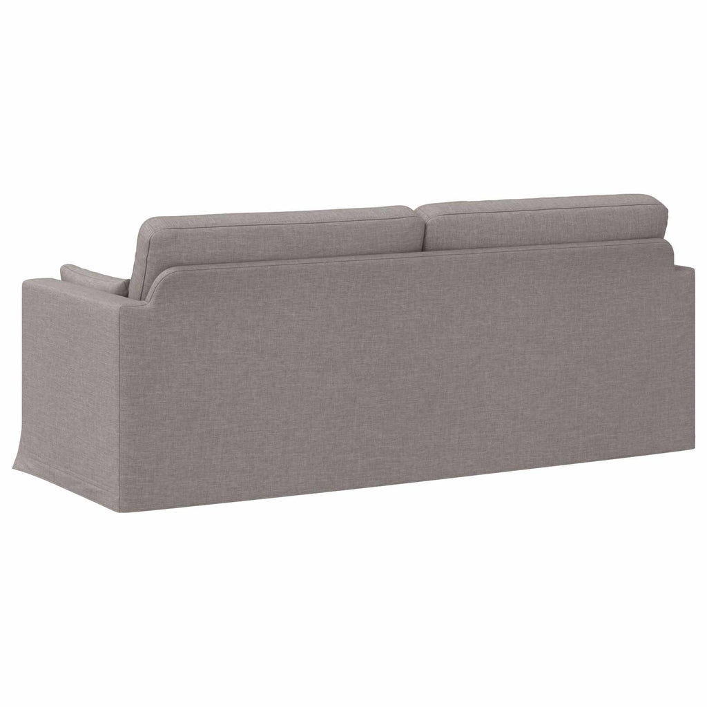 vidaXL Sofa Ciemnoszary 198 x 78 x 80 cm tkanina