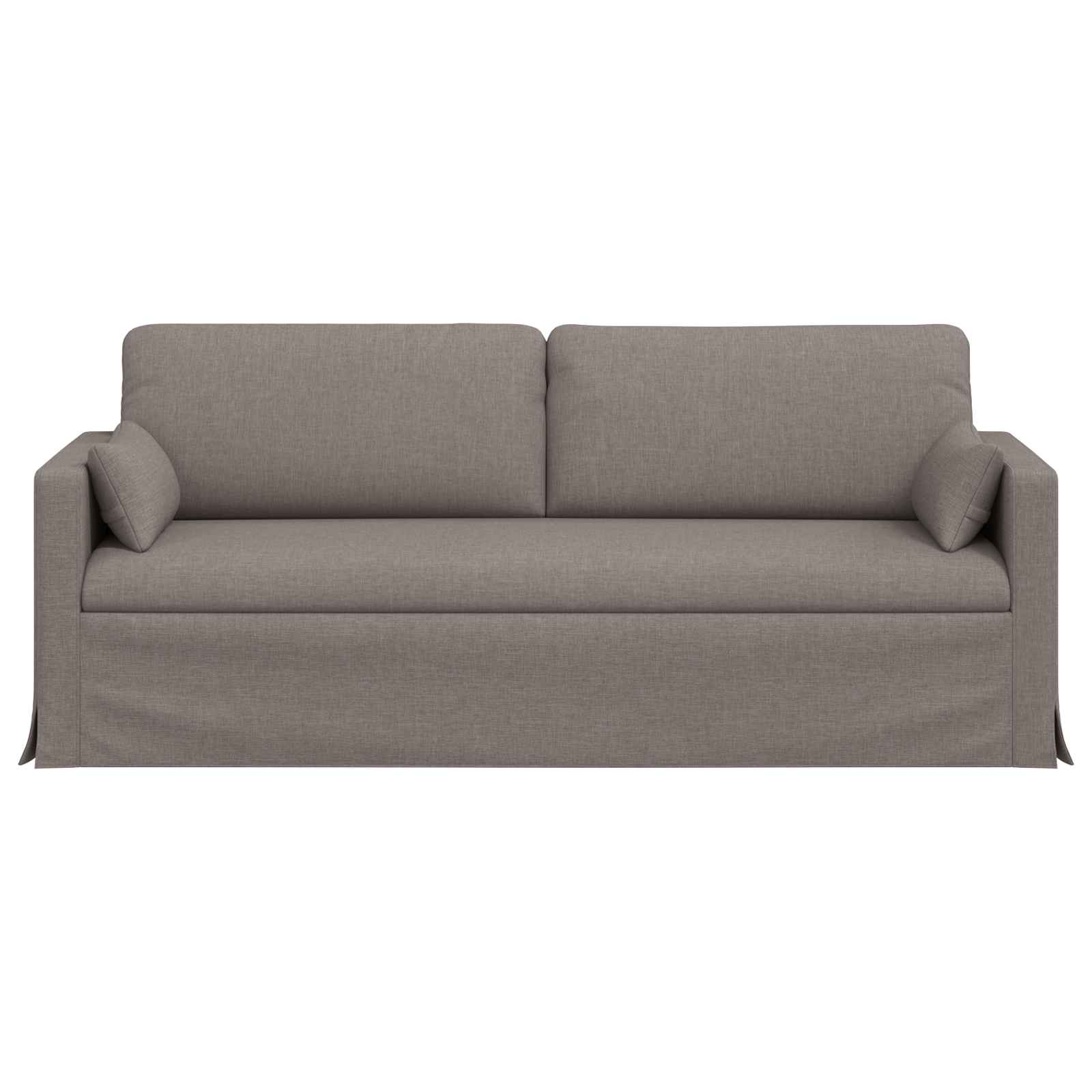 vidaXL Sofa Ciemnoszary 198 x 78 x 80 cm tkanina
