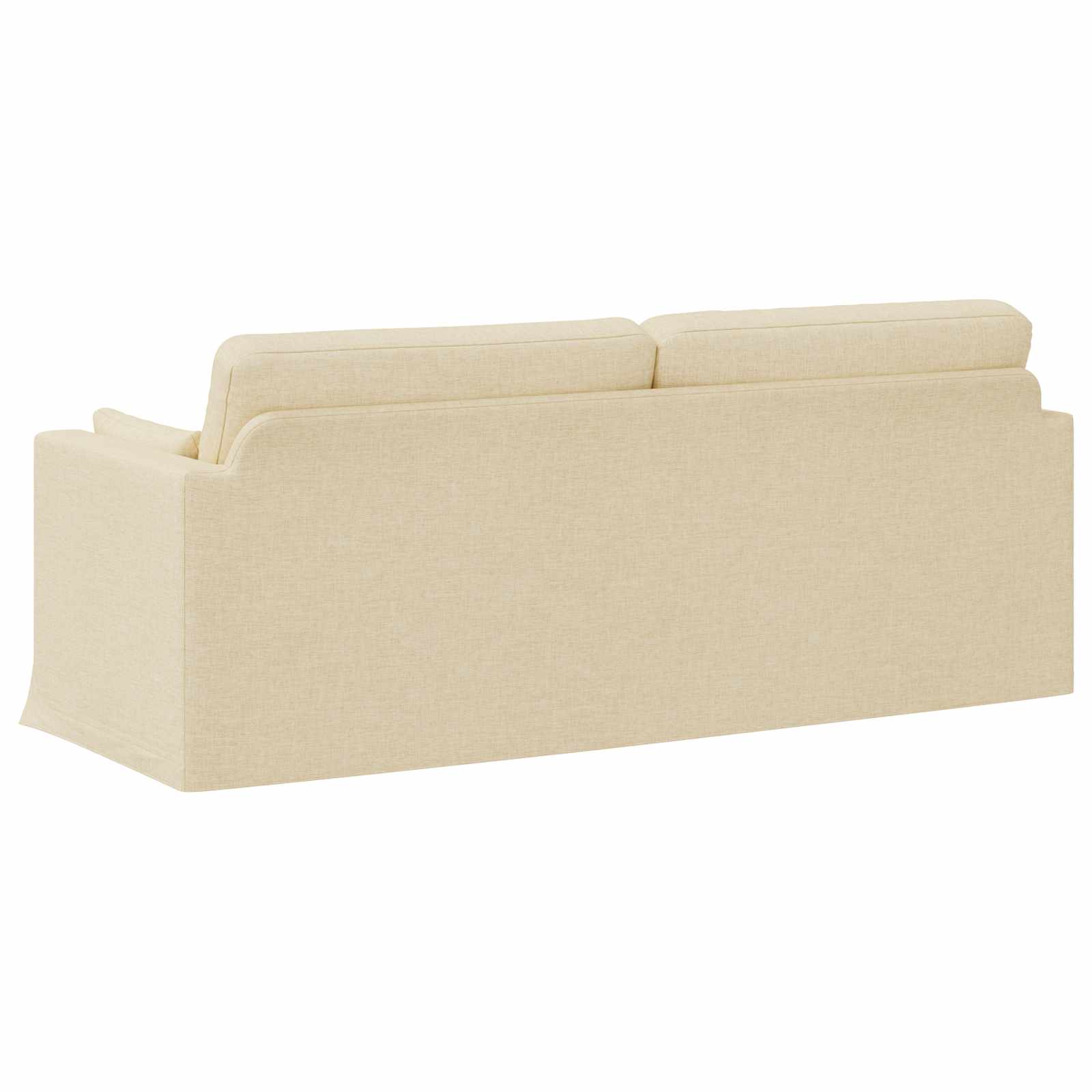 vidaXL Sofa Kremowy 198 x 78 x 80 cm tkanina