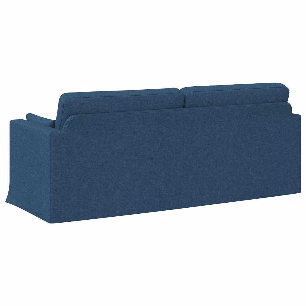 vidaXL Sofa Niebieski 198 x 78 x 80 cm tkanina