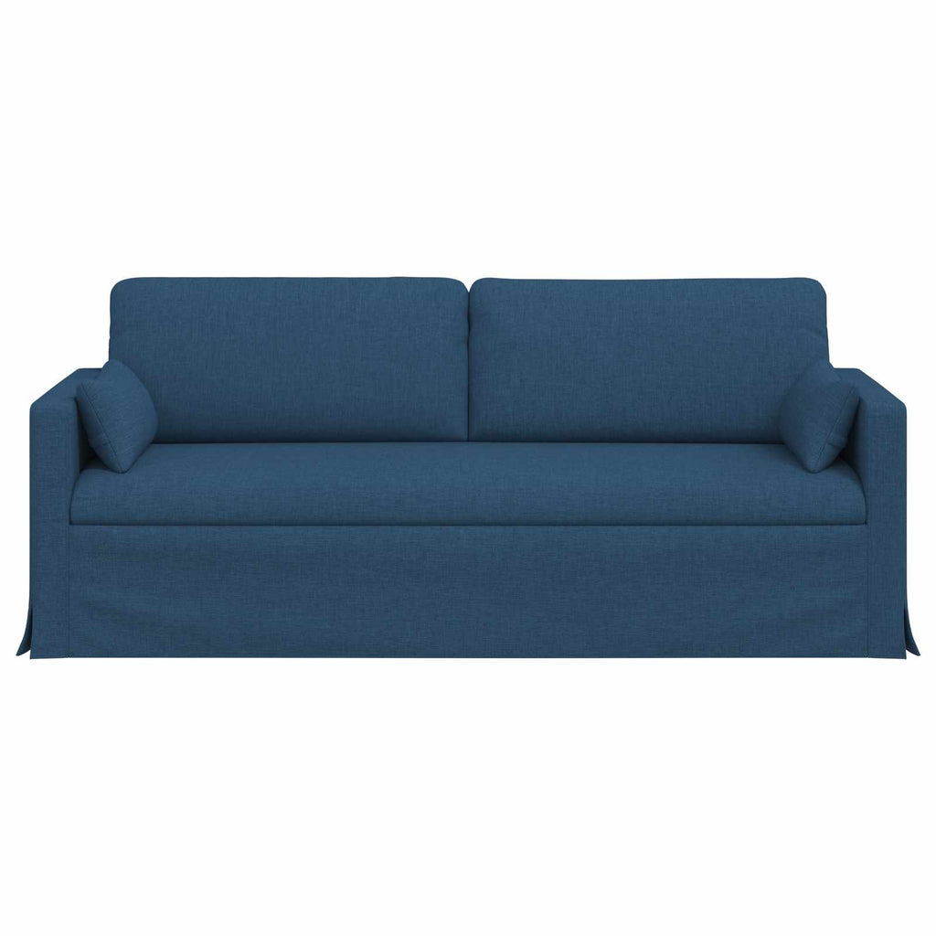 vidaXL Sofa Niebieski 198 x 78 x 80 cm tkanina