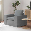 vidaXL Sofa Jasnoszary 103 x 80 x 82 cm tkanina