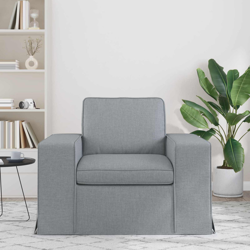vidaXL Sofa Jasnoszary 103 x 80 x 82 cm tkanina
