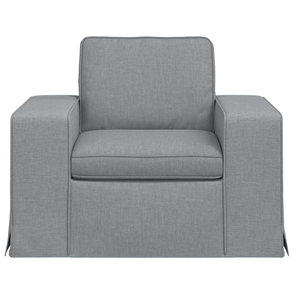 vidaXL Sofa Jasnoszary 103 x 80 x 82 cm tkanina