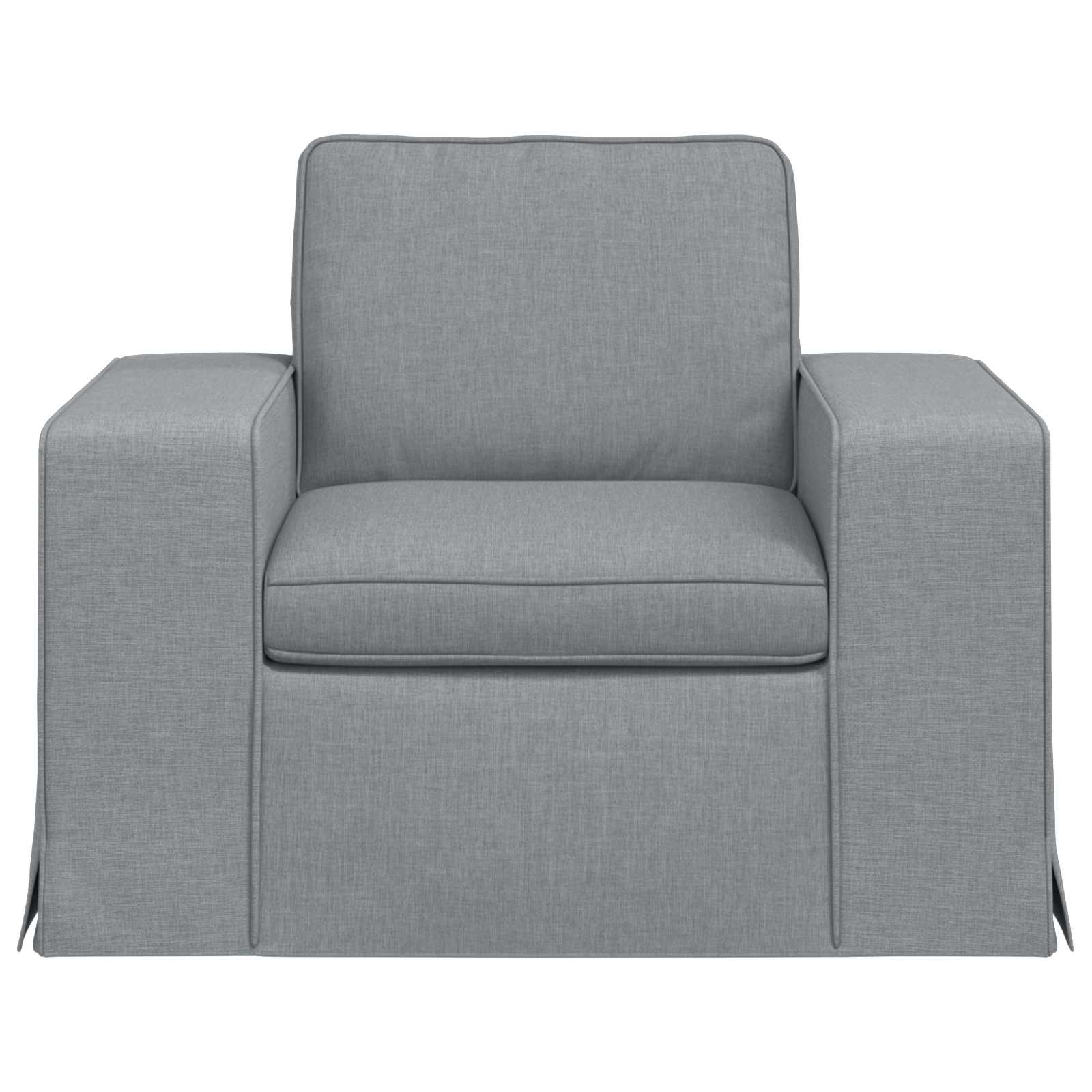 vidaXL Sofa Jasnoszary 103 x 80 x 82 cm tkanina